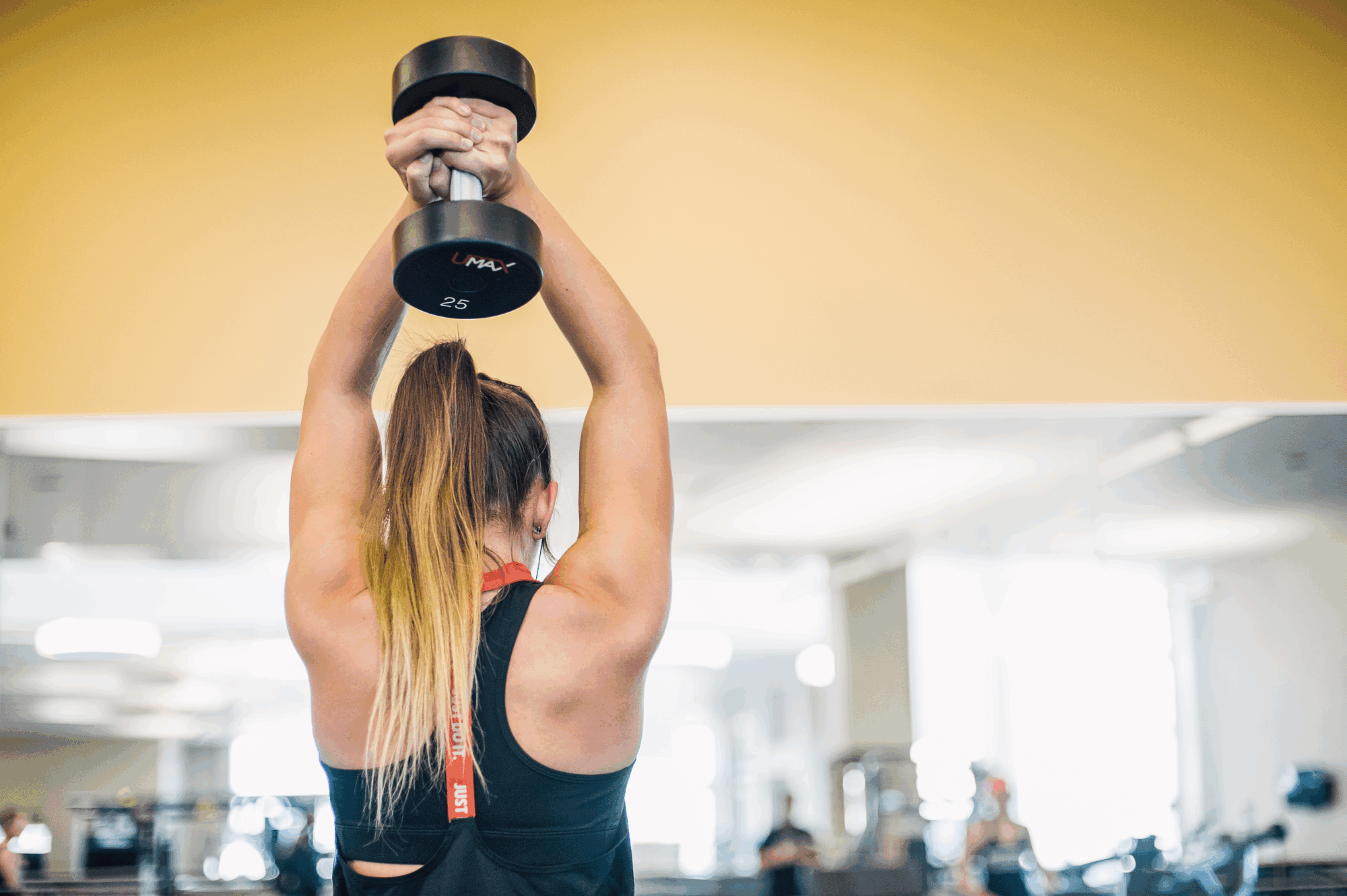 UCCS Student at the Gym