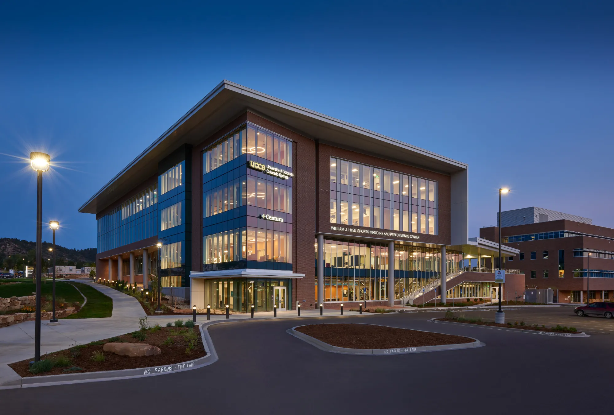 Hybl Center on UCCS Campus